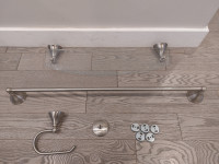 Moen Bathroom Hardware: Towel Rack, Shelf, Towel Ring/Paper Hold