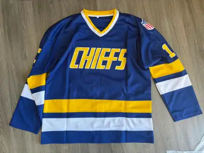 Charlestown Chiefs Hanson Brothers Jersey, Brand New, $30!!, View more