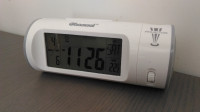Digital LCD Dual Projection Alarm Clock Sound Clapping
