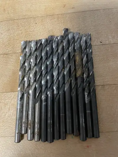 7/32 drill bits. 13 mostly used. , View more
