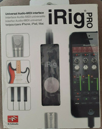 IK Multimedia iRig Pro USB Audio MIDI Ultra Portable Interface