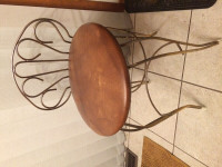 Vintage wrought iron parlour  chairs for sale.