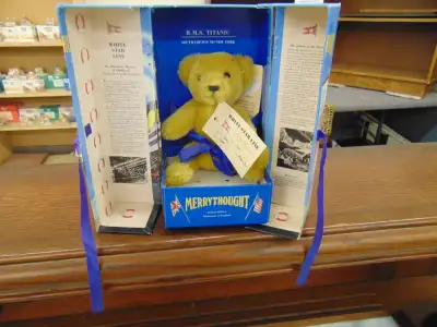 Merrythought Mohair Titanic Bear, View more