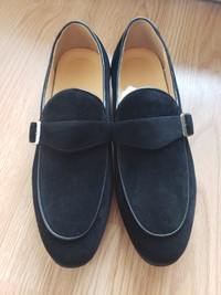 LOW PRICE! Men's Dapper Black Loafers - BRAND NEW, size 9