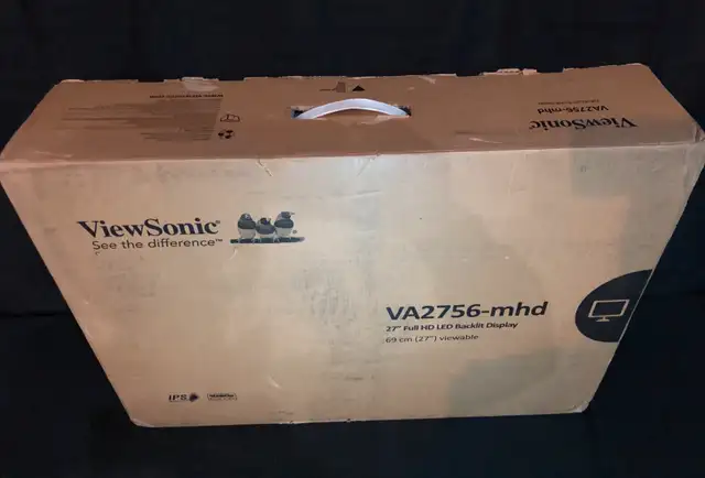 ViewSonic 27" IPS Monitor FHD LED VA2756-MHD 2023 Model in Monitors in City of Montréal - Image 6