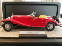 1:24 Diecast Franklin Mint 1935 Mercedes-Benz 500K Spec Roadster
