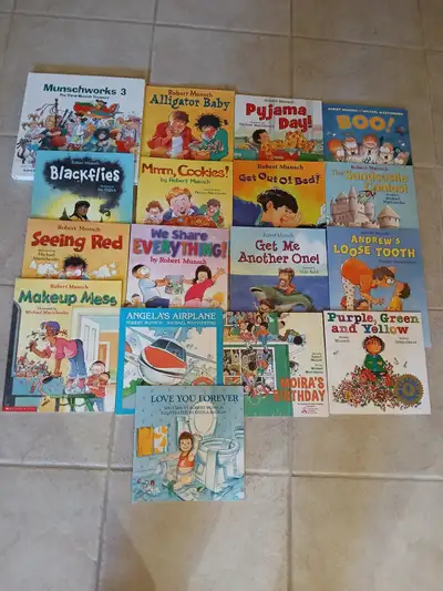 17 ROBERT MUNSCH BOOKS (21 stories), View more