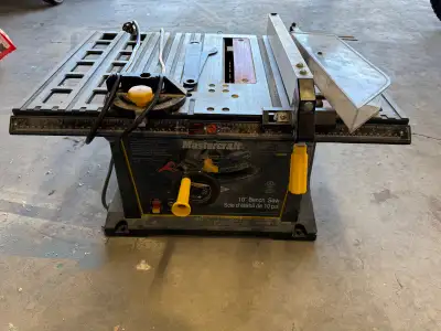 Mastercraft 10" Bench Saw, View more