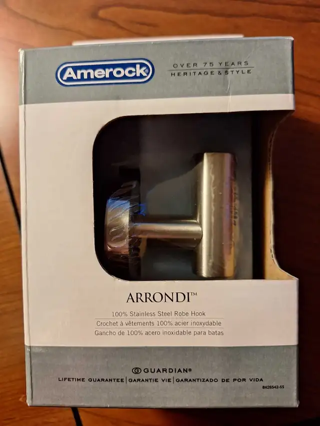 Amerock Arrondi Robe Hooks (3) in Home Décor & Accents in Lethbridge - Image 4