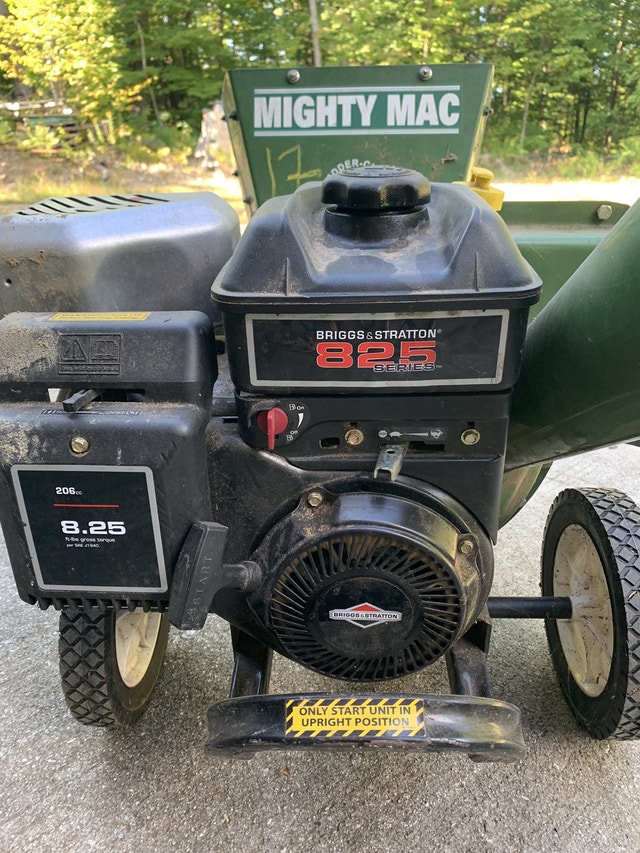 Shredder Chipper Mulcher Mighty Mac Wood Chipper Lawnmowers & Leaf