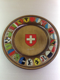 Luzern Wooden Souvenir Plate
