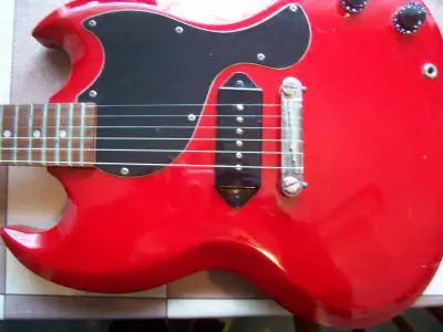 1997 Epiphone electric guitar, View more