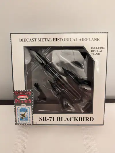 Get your hands on the Postage Stamp Planes SR-71 Blackbird #5389 and add it to your aircraft collect...