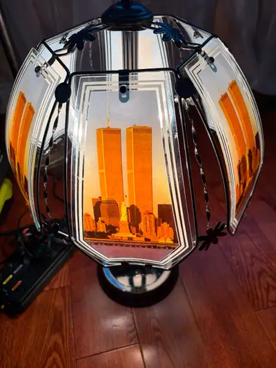 OK Lighting Twin Towers NYC Touch Lamp, View more