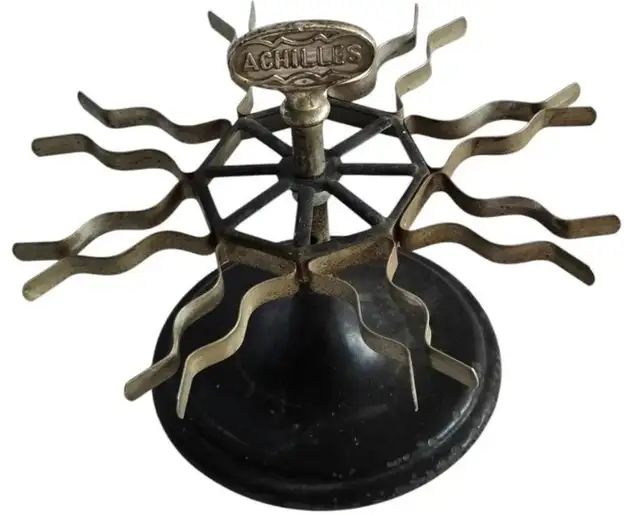 VINTAGE "ACHILLES" STAMP HOLDER & PORTABLE RECEIPT HOLDER62863282427011121
