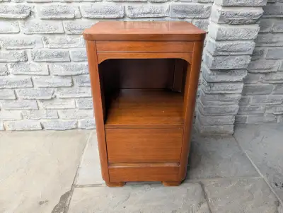 Vintage Mid Century Side Table Nightstand, View more
