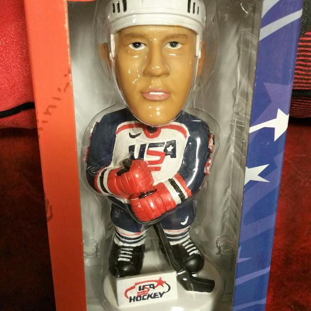 Brian Leetch Team USA bobble head doll by Bobble Dobbles. in Arts & Collectibles in Sarnia