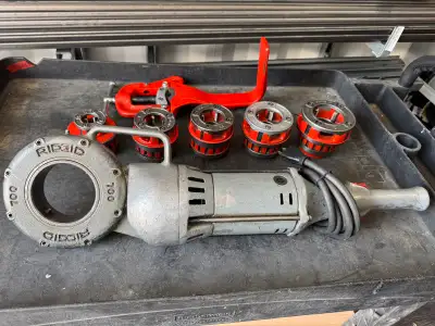 RIGID pipe threader, View more