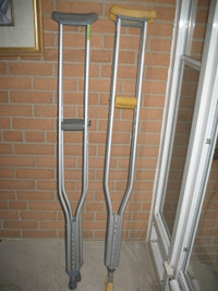 Crutches for Adults and Children, LIKE NEW