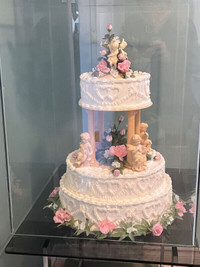 Vintage Artificial (Fake) Wedding Cake
