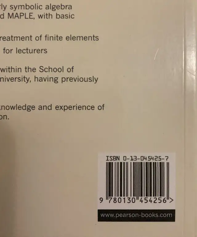 Advanced Modern Engineering Mathematics - 3rd Edition63234703164163122