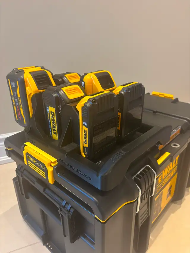 DeWalt TOUGHSYSTEM 2.0 Holder Carrier for DeWalt Batteries in Power Tools in Markham / York Region - Image 7