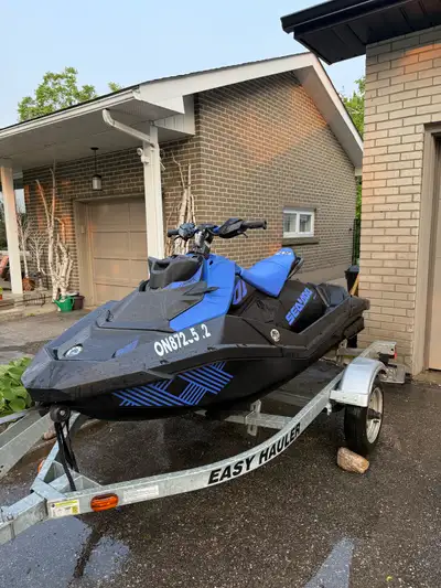 Great machine runs absolutely perfect just have no time to use it anymore. This seadoo comes with or...