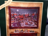 DEPARTMENT 56 - TRIPLE WOVEN THROW - 2ND IN A SERIES -ORIG SHOPS