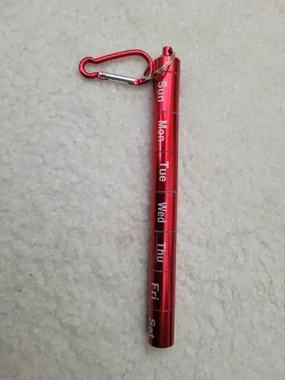 Holder Keychain 7Day Pill, View more