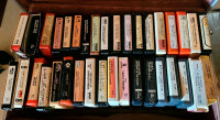 8 Track Tapes with Case
