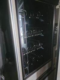 Used Vending Machines. pop snack combo