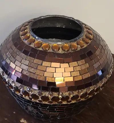 Mosaic Vase, View more