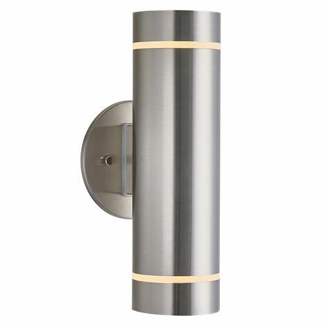 Stainless Steel Cylinder Wall Light Modern Design in Outdoor Lighting in Kitchener / Waterloo