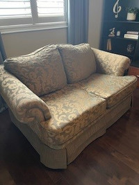 Love Seat- Quality build. Purchased at The Furniture Shoppe