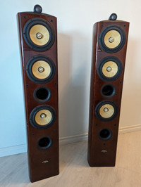 High-end floor standing speakers
