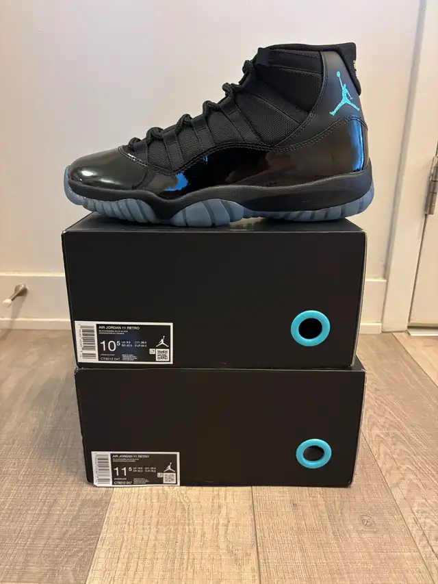 Jordan 11 Retro Gamma Blue 2025 size 10.5/11.5 in Men's Shoes in City of Toronto - Image 2