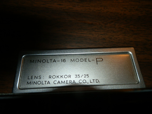 Minolta 16 Model P Subminiature Spy Camera with Strap Rokkor 35 in Other in City of Halifax - Image 3