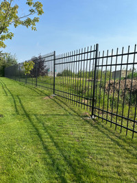  Wrought iron fence 