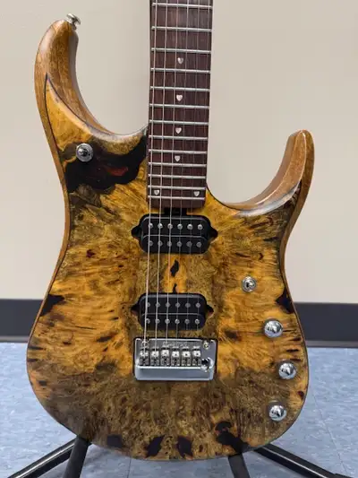 Ernie Ball Music Man JP 15 Butterscotch Burl, View more
