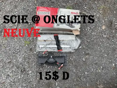Scie @ onglet, siège de tracteur, View more