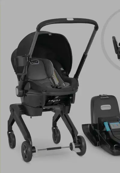 Evenflo 3-In-1 Shyft DualRide Infant Car Seat and Stroller Combo. This combo includes the infant car...