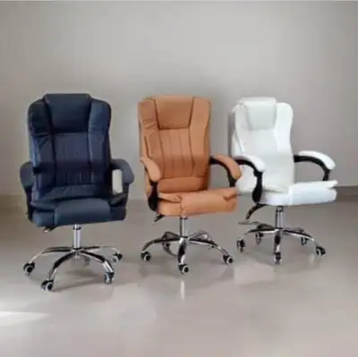 Colour:Available Black,White,Brown Brand New Executive Leather Office Chairs