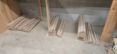 1 5/16" sq oak spindles, View more