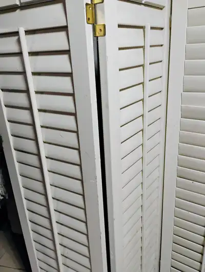 **53"L x 31"W   WOODEN WINDOW SHUTTERS BLINDS **, View more