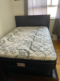 Double size bed with mattress 