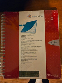 Livescribe Digital pen and notebooks