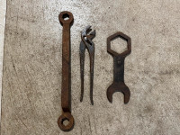 Antique hand tools. Wrenches. Shop/ Garage tools. All for $10