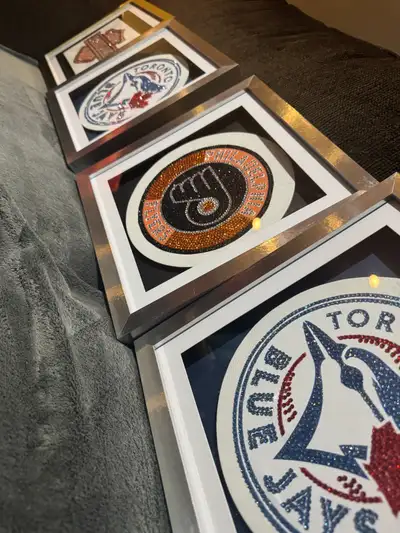 Custom diamond sport signs, View more