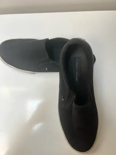 Tommy Hilfiger Black Slip-On Shoes, View more