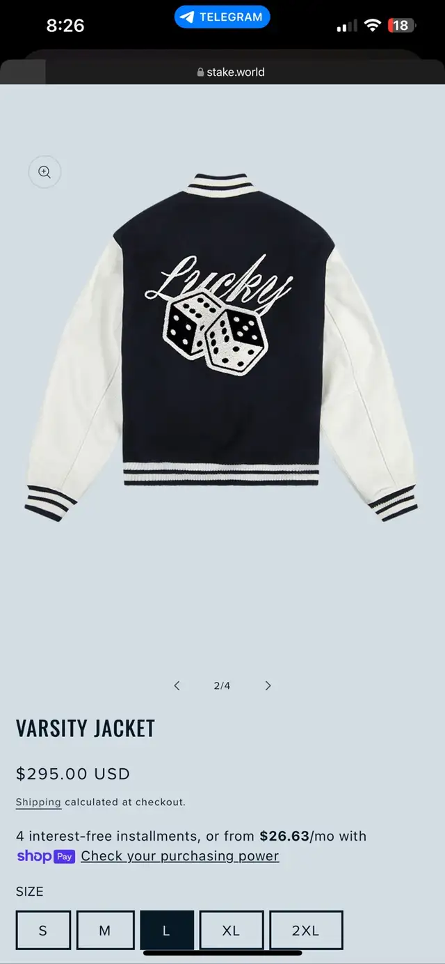 Varsity jacket, Melton Wool and  100 percent Leather. in Men's in Laval / North Shore - Image 3